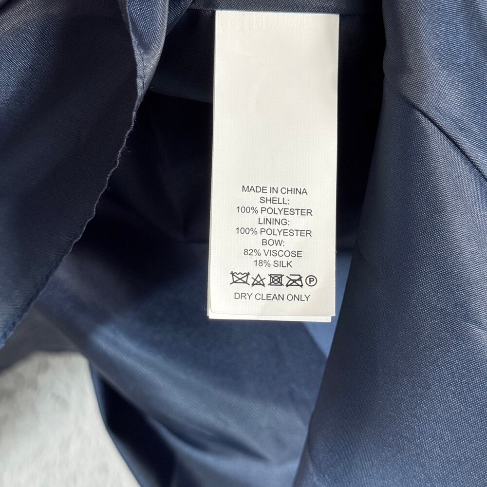 Kate Spade Navy Blue Mini Dress with Black Accents - Picture 11 of 13